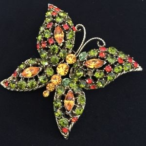 60's Butterfly Brooch  VSO996